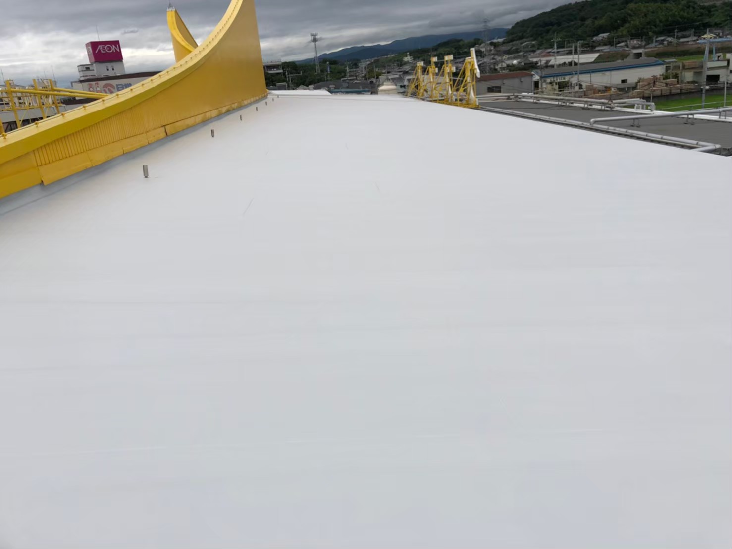 高槻市工場屋上防水工事