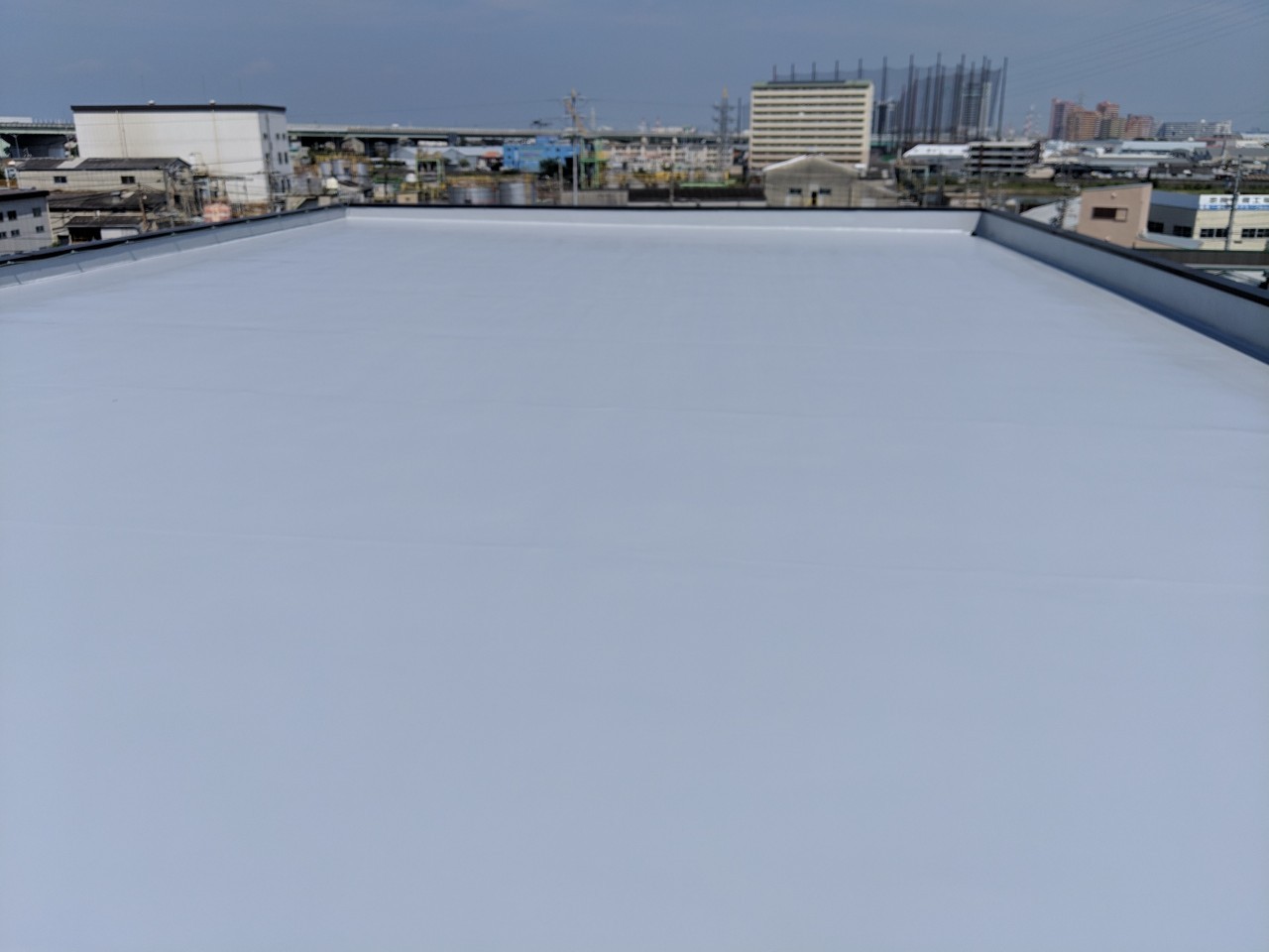 大阪府岸和田市 マンション屋上防水工事