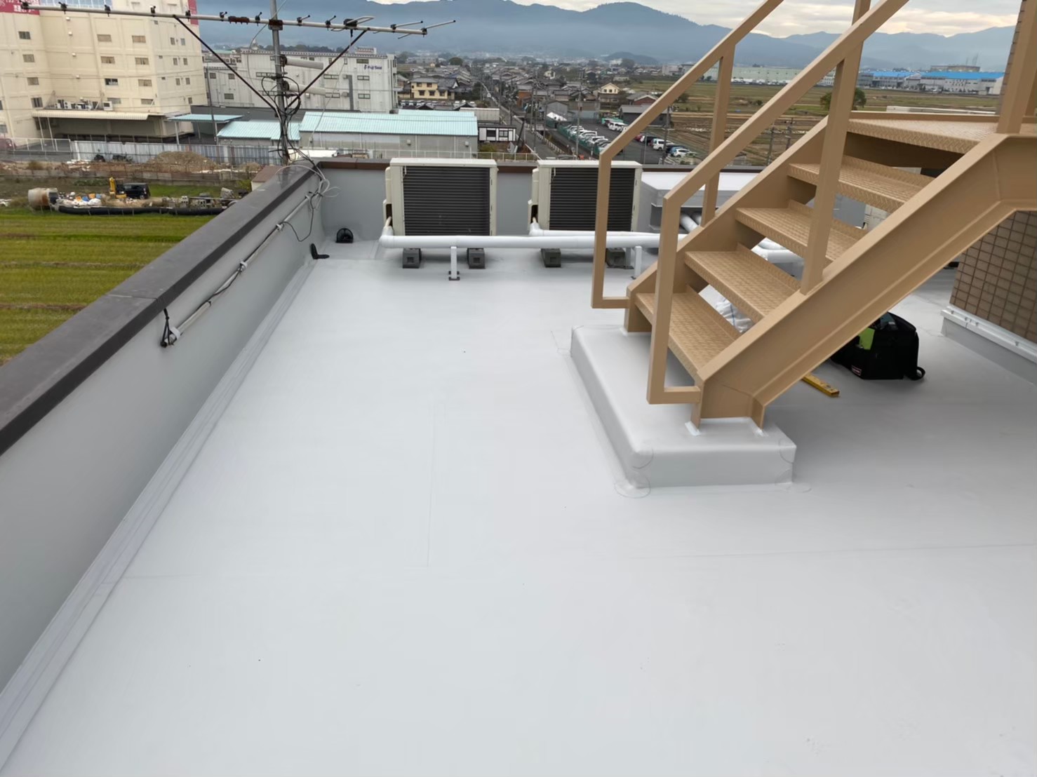 奈良県橿原市ビル屋上防水工事